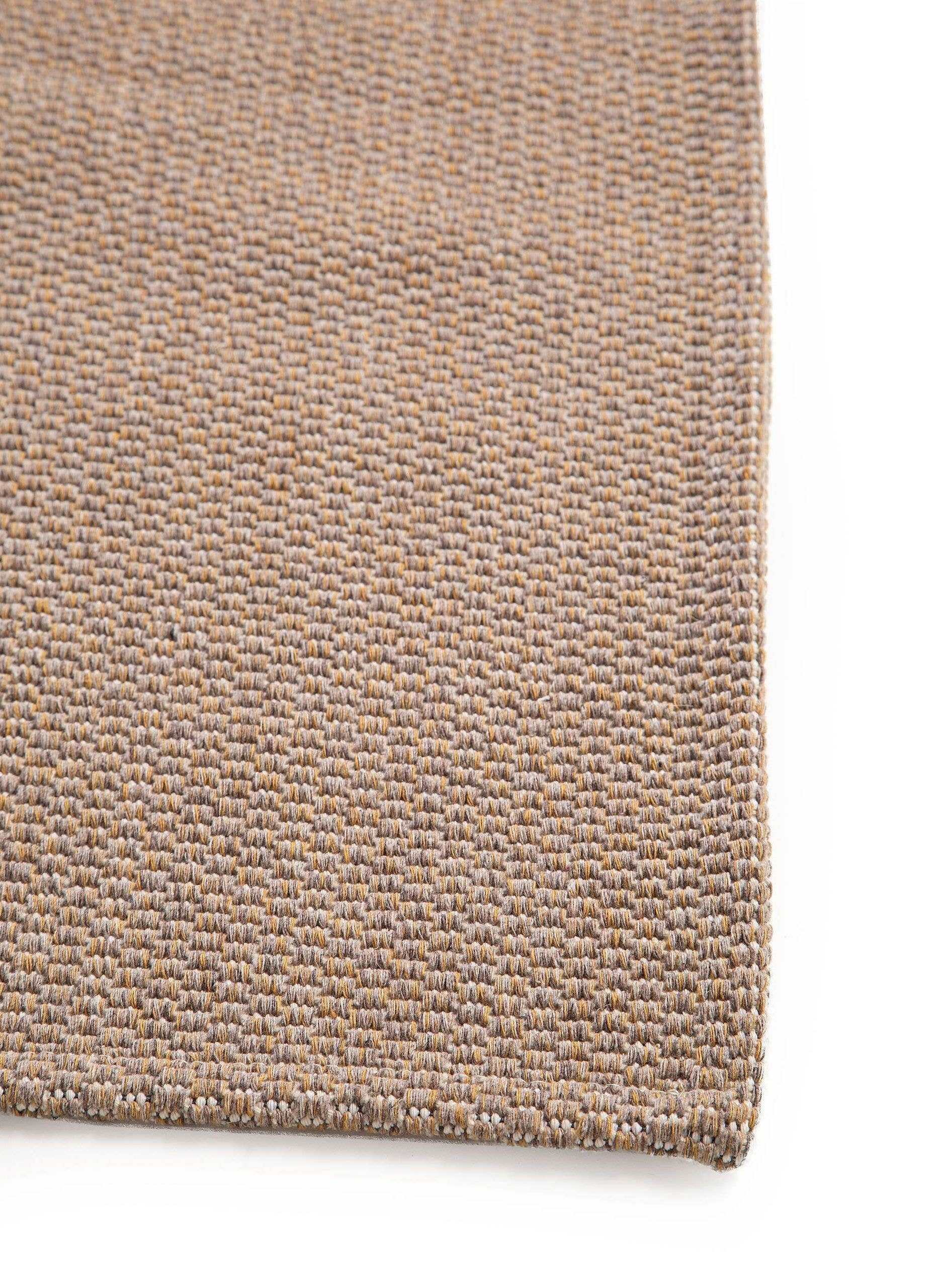 Baumwollteppich waschbar, Taupe / Cooper
