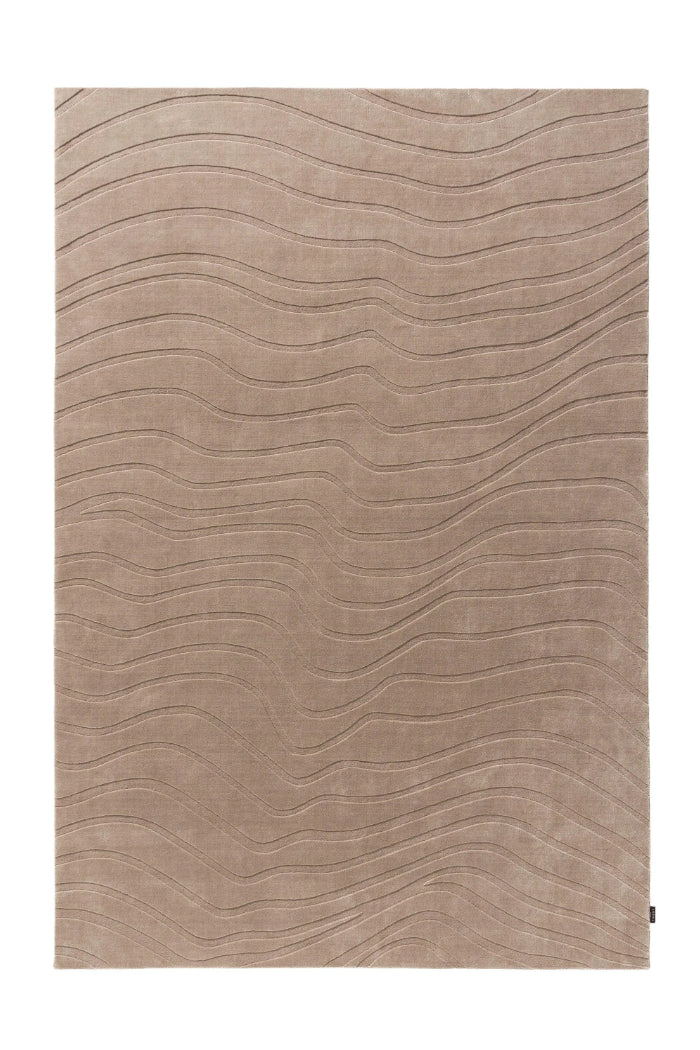 Wool carpet Terra Taupe