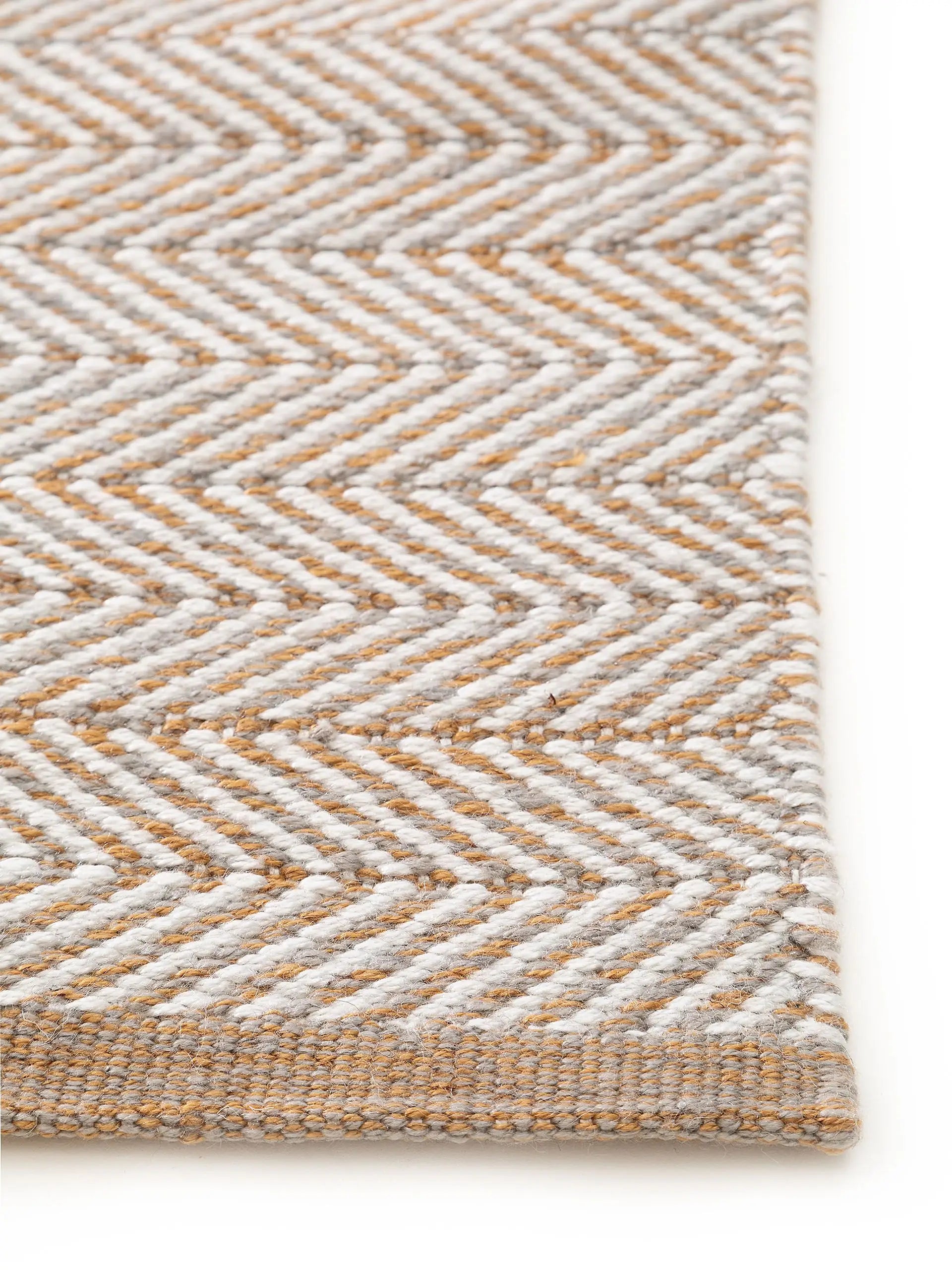 Rio rug (indoor & outdoor) made of recycled material, light brown