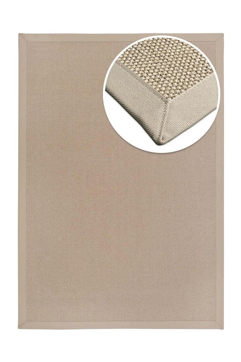 Sisal carpet linen pattern (10x10 cm)