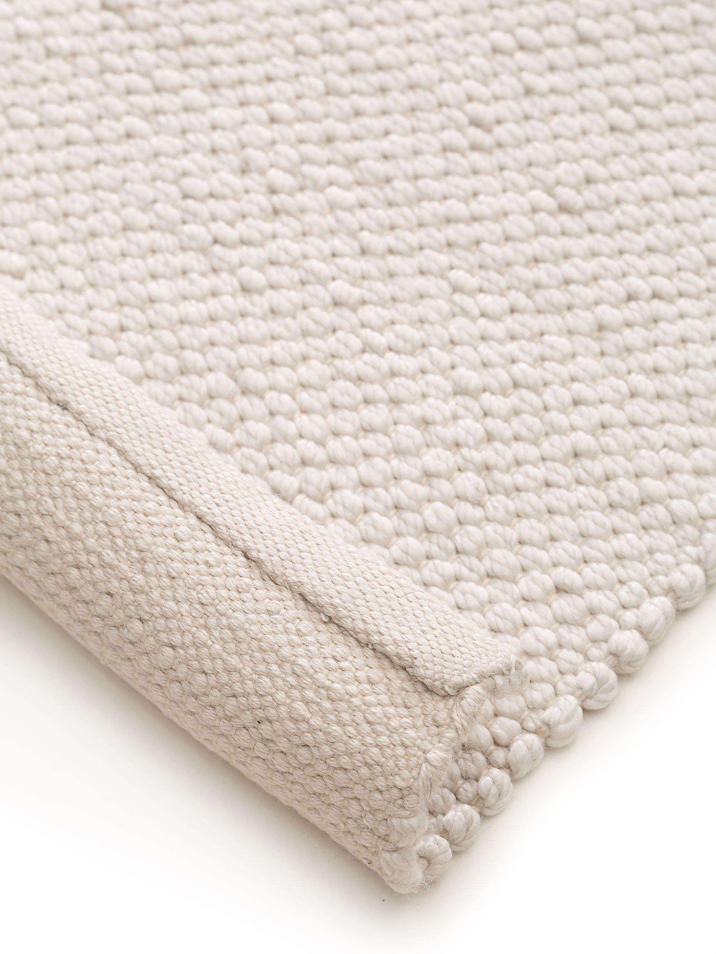 Teppich Kiah aus recyceltem Material, Creme - carpetz