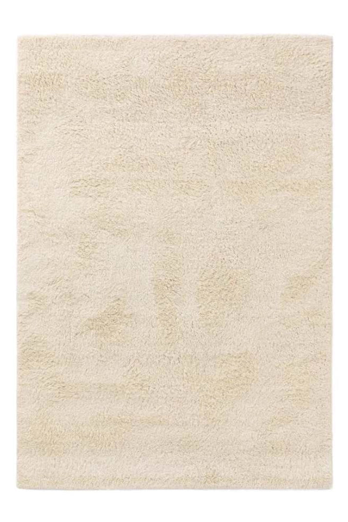 Wool rug Berber Cream