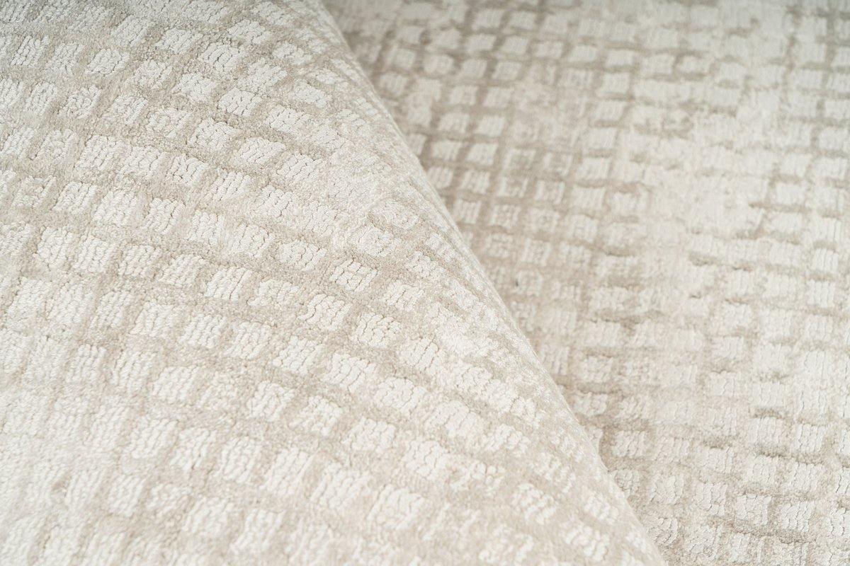 Teppich Viskose Bridget 125 Creme / Beige - carpetz