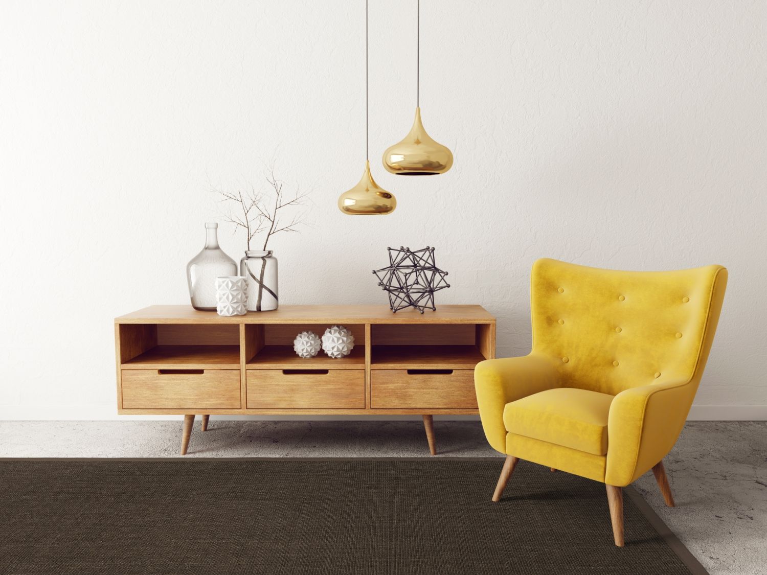 Sisalteppich nach Maß - Purstoff Kastanie, mit Vliesrücken 100% Natur