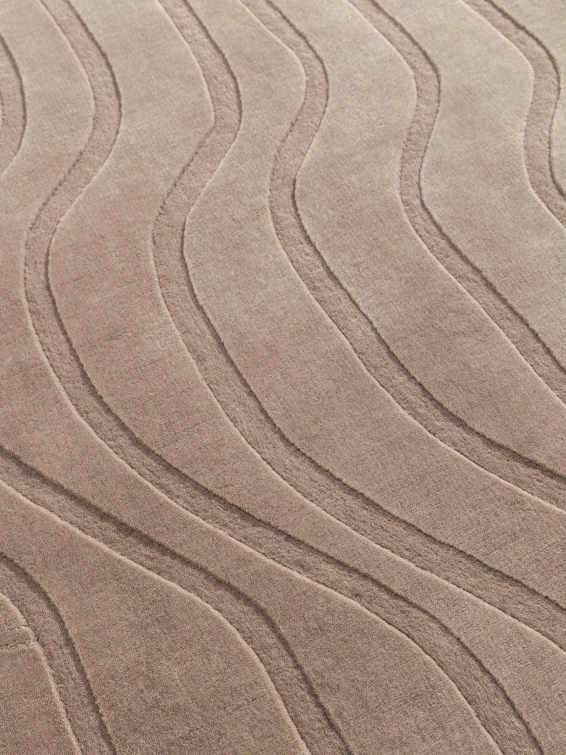 Wollteppich Terra Taupe