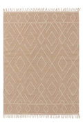 Cotton rug Sydney, beige