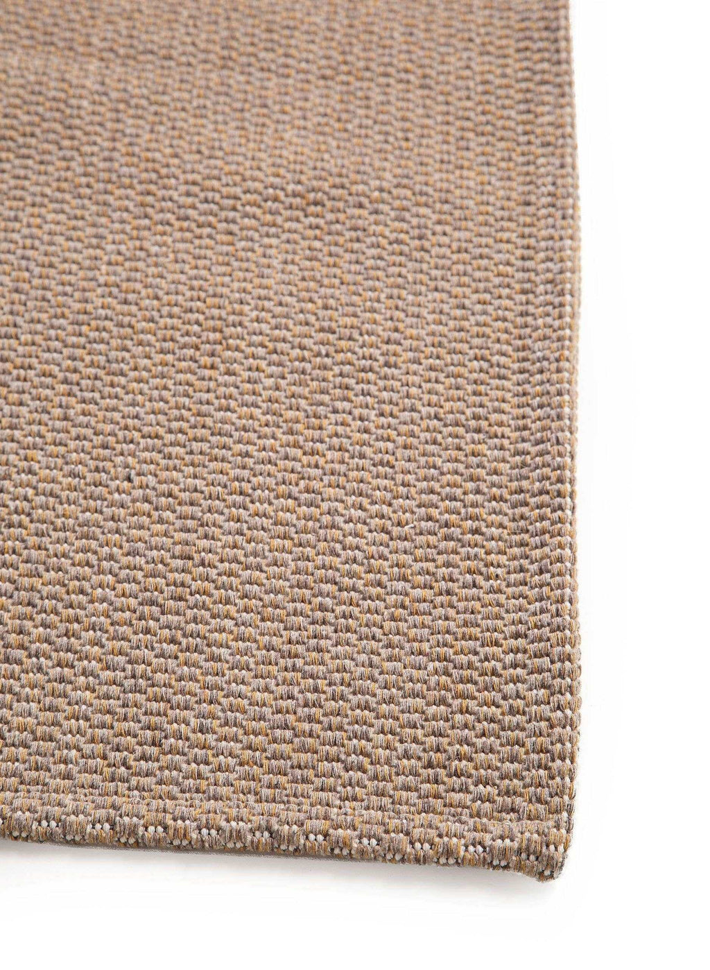 Baumwollteppich waschbar, Taupe / Cooper