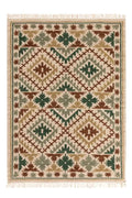 Carpet, handwoven kilim Zohra, green 
