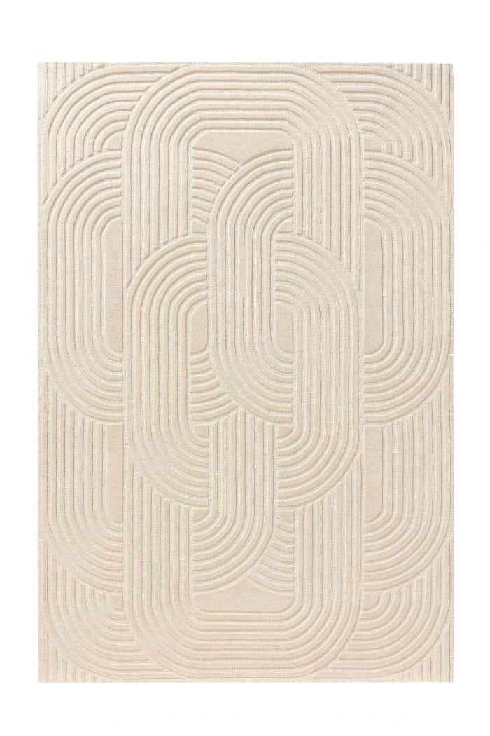 Wollteppich Nuria, Creme