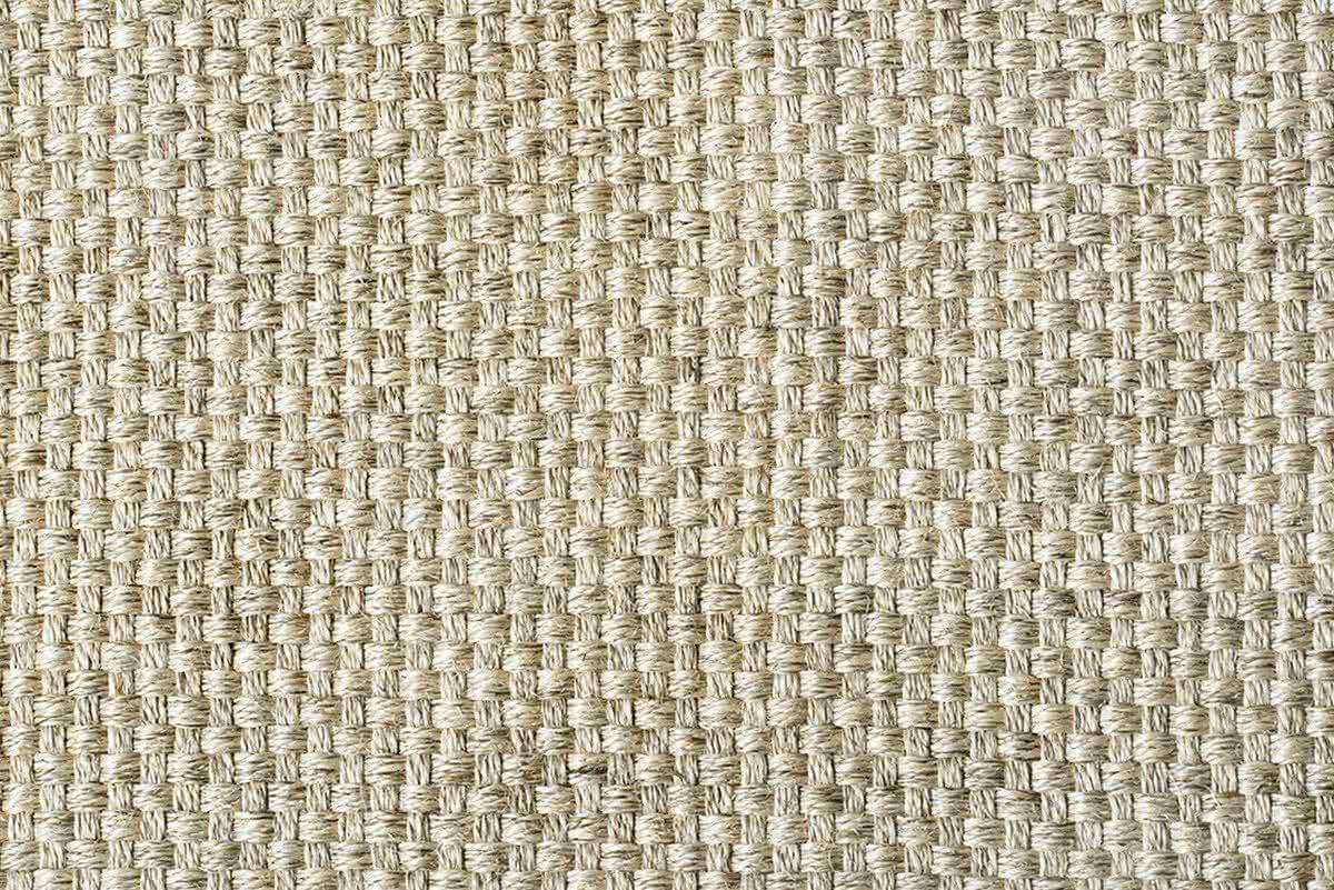 Teppich Sisal Cuadro hellbeige - carpetz