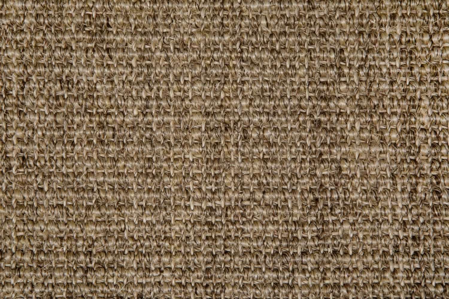 Sisalteppich nach Maß - Purstoff, mit Vliesrücken 100% Natur