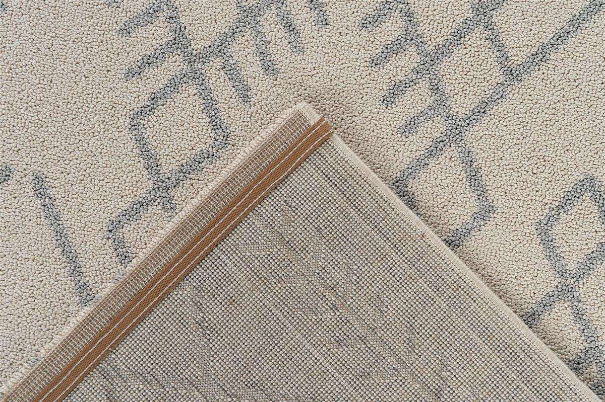 Teppich Gene 225 Creme 120cm x 170cm mit Muster