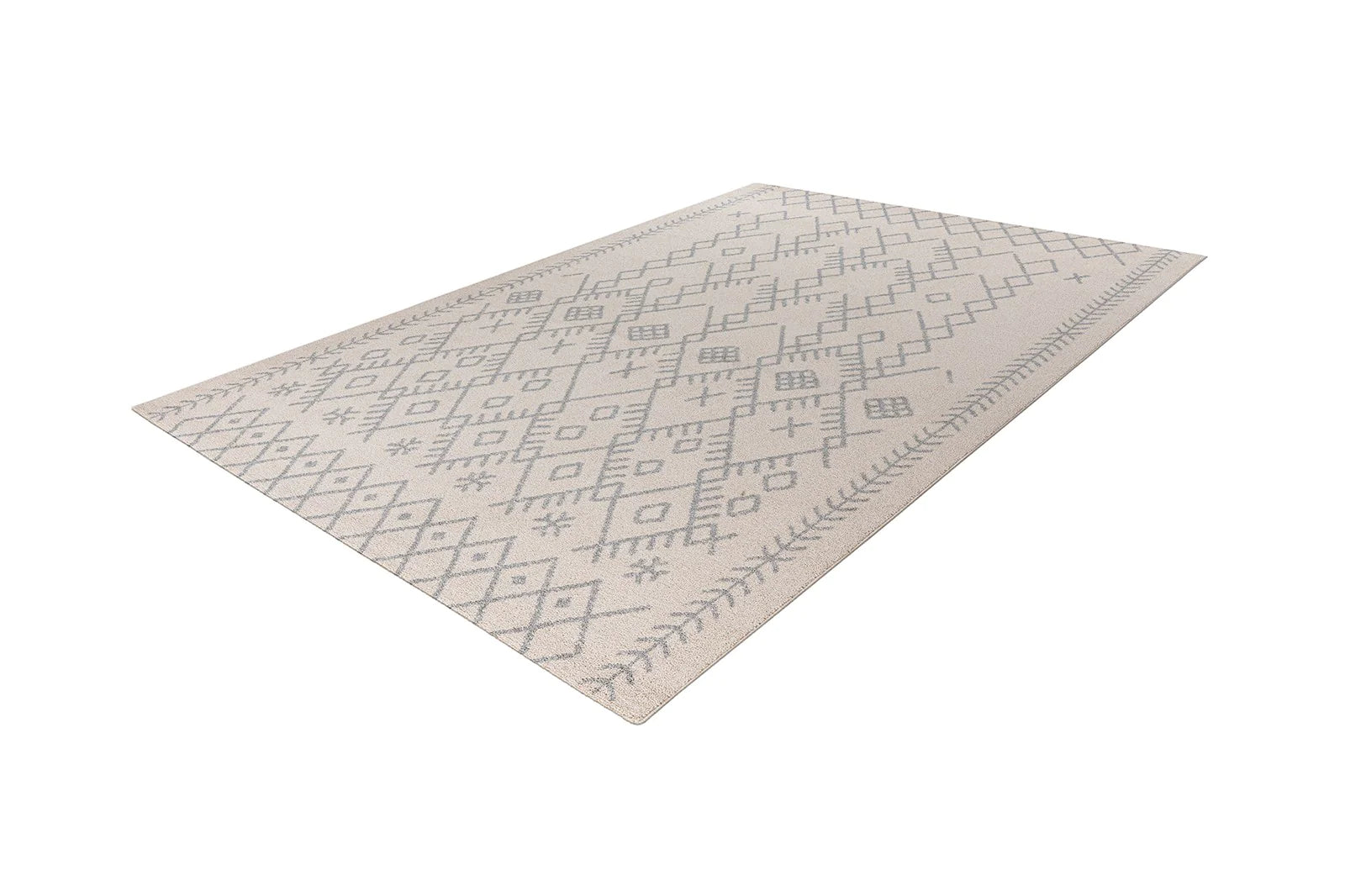 Килим Gene 225 кремовий 120 см x 170 см з візерунком