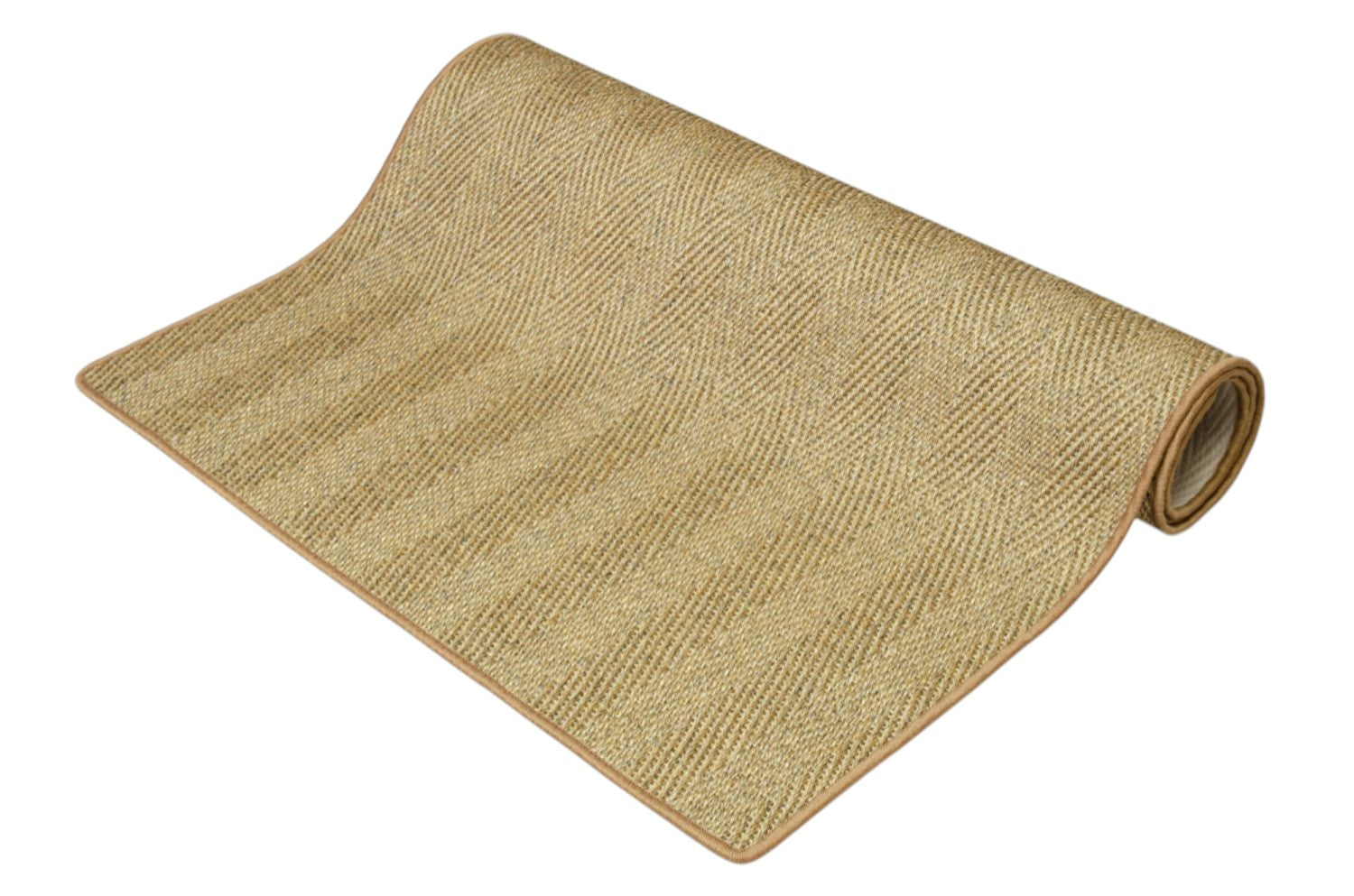 Sisal Läufer Fischgrät Muster (10x10 cm)