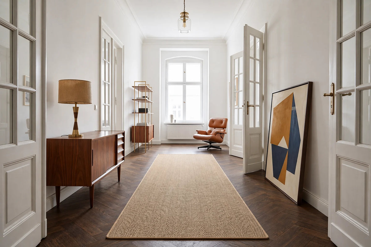 Sisal runner herringbone, made to measure