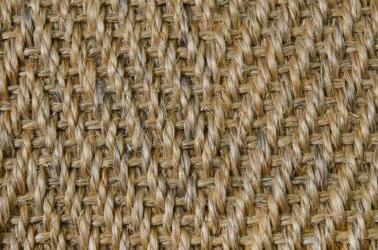 Sisalteppich Fischgrät Natur Seitenansicht | carpetz.de