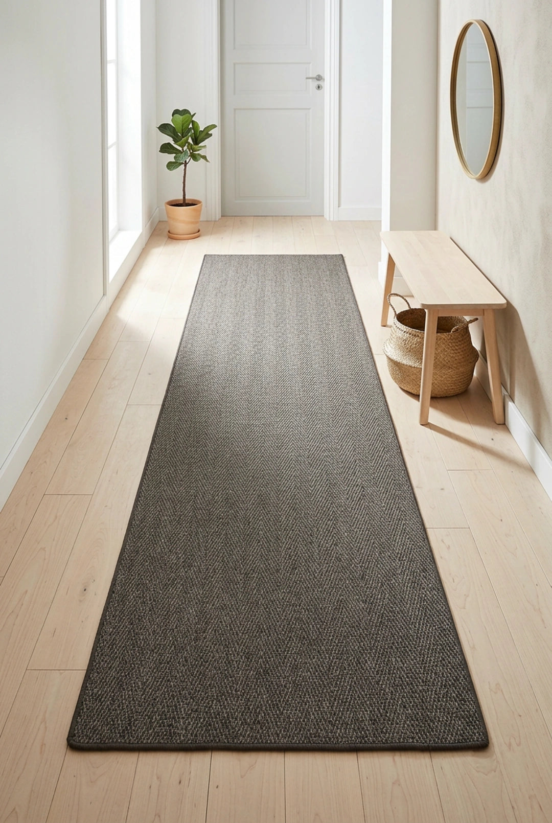 Sisal runner herringbone, made to measure