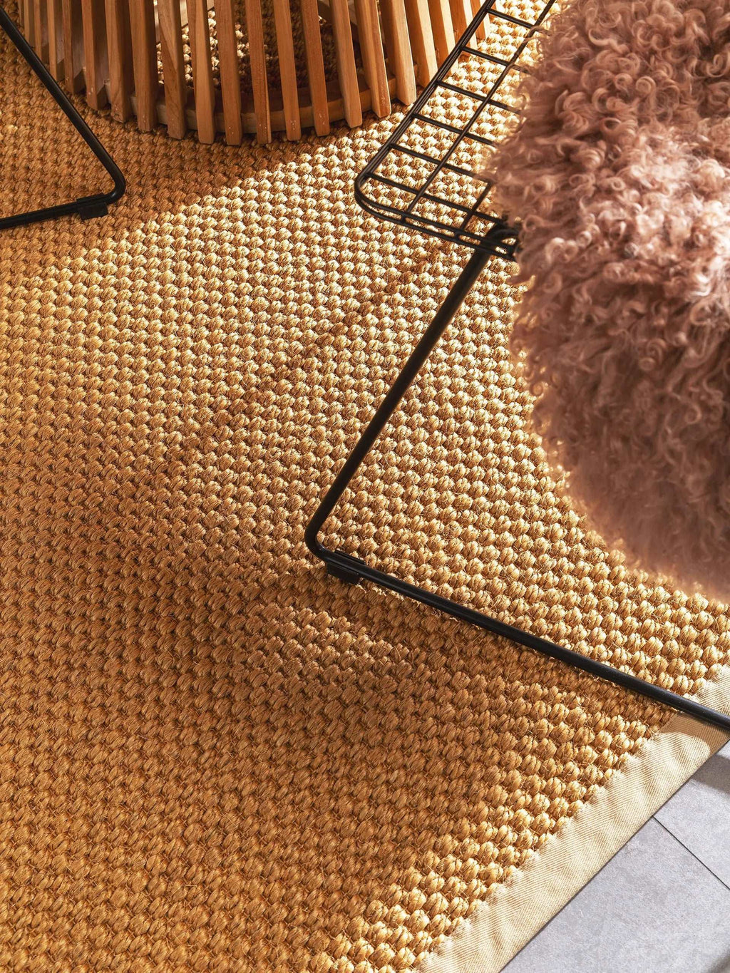 Sisalteppich Greta, Beige