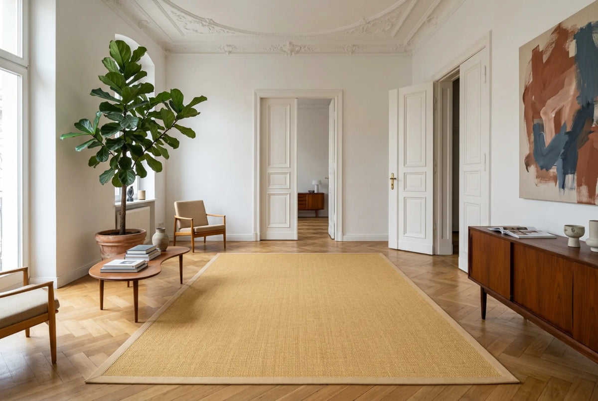 Teppich Sisal Mio nach Maß, Natur meliert