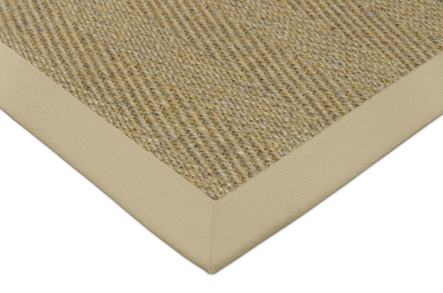 Sisalteppich Fischgrät nach Maß, Natur