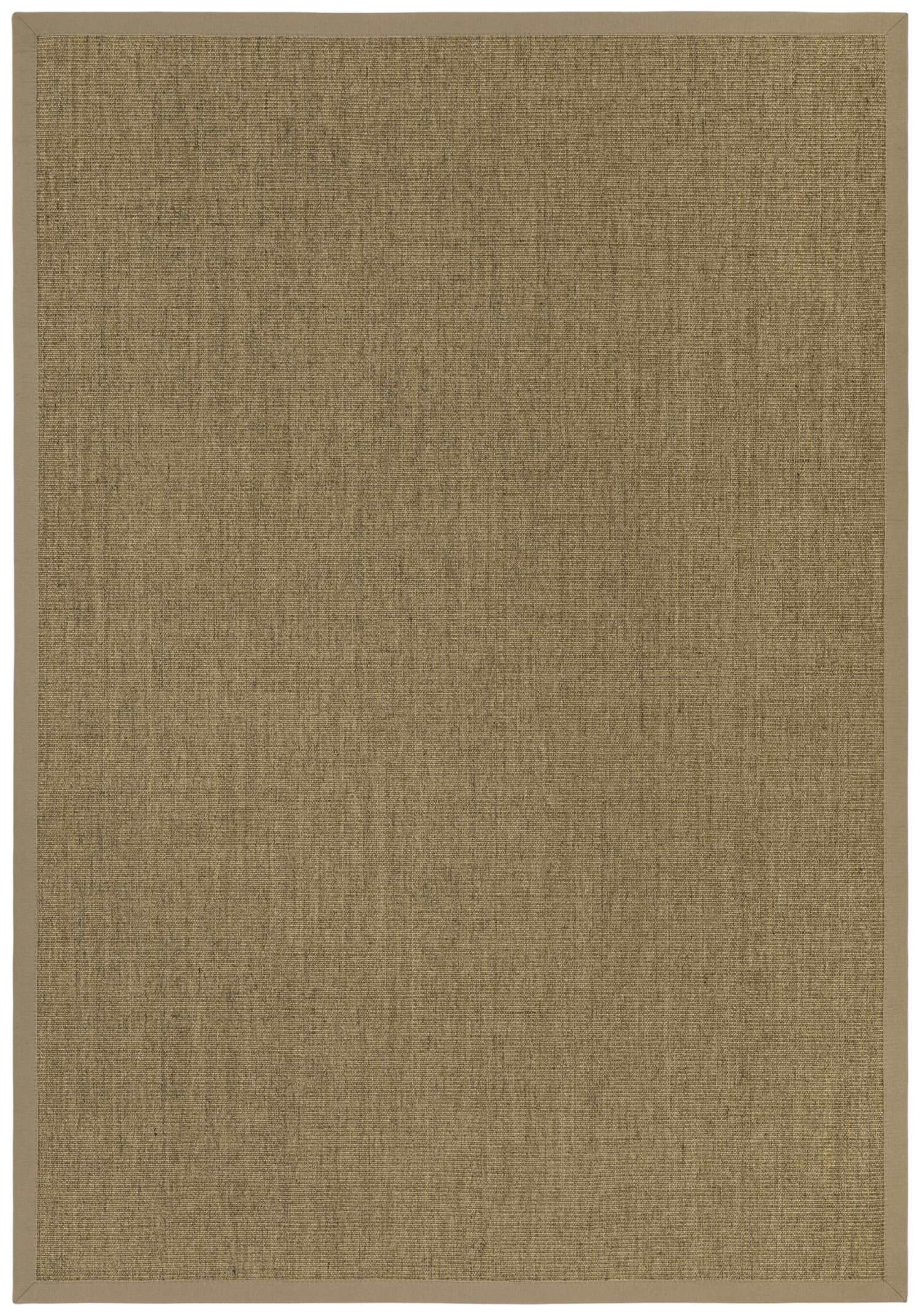 Sisalteppich Purstoff nach Maß, walnussbraun mit Vliesrücken 100% Natur