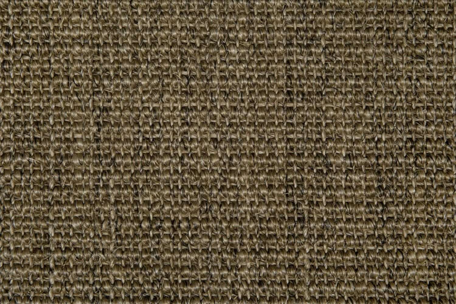 Sisalteppich nach Maß - Purstoff walnussbraun, mit Vliesrücken 100% Natur