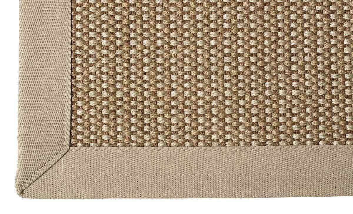 Sisal Teppich Linen natur/hellbraun - carpetz