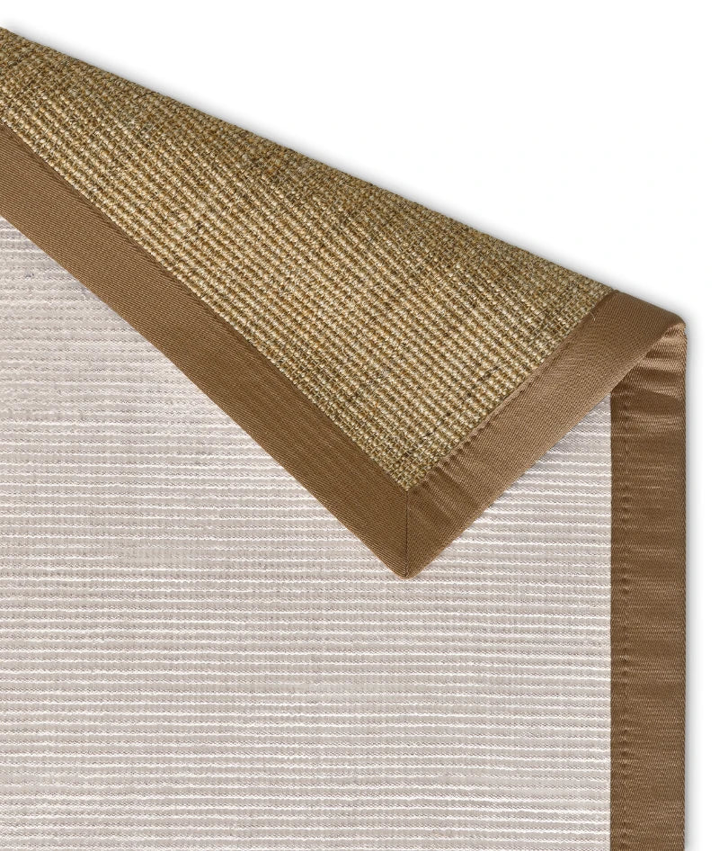 Custom Sisal Rug - Mara S2 Nuss, with Border
