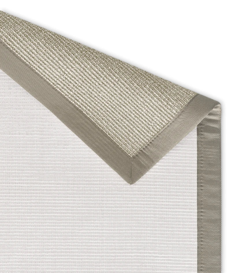 Custom-Made Sisal Rug - Mara S2 Sand, with Border