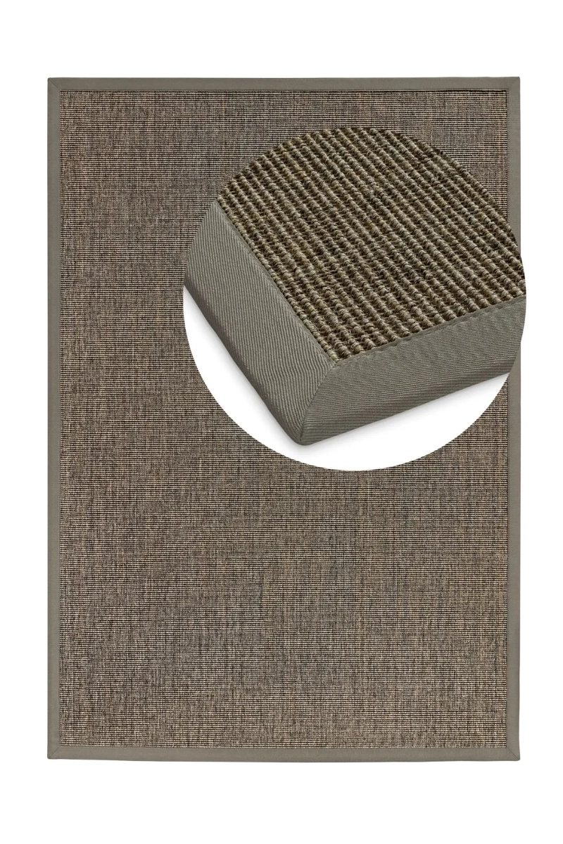 Sisal carpet pure fabric sample (10x10 cm)