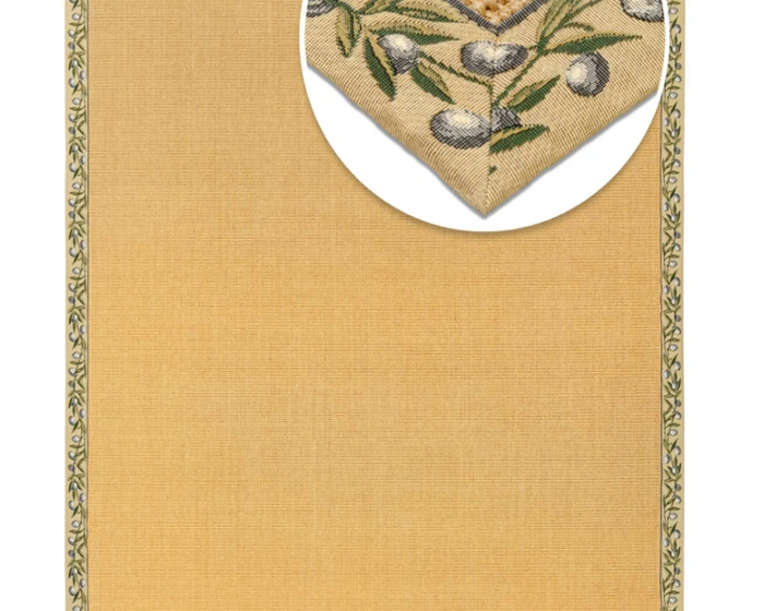 Natur mit Olivenranke