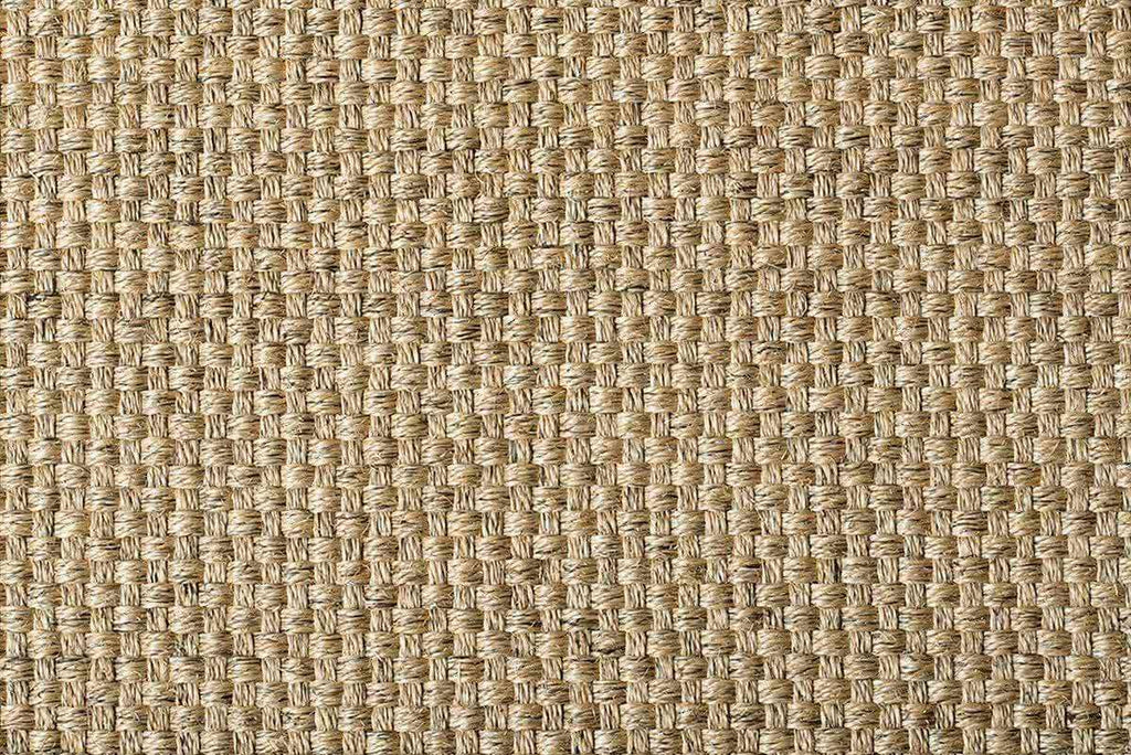 Sisal Teppich Cuadro natur mit Bordüre - carpetz