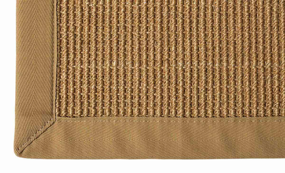 Teppich Sisal Santa gelbgold - carpetz