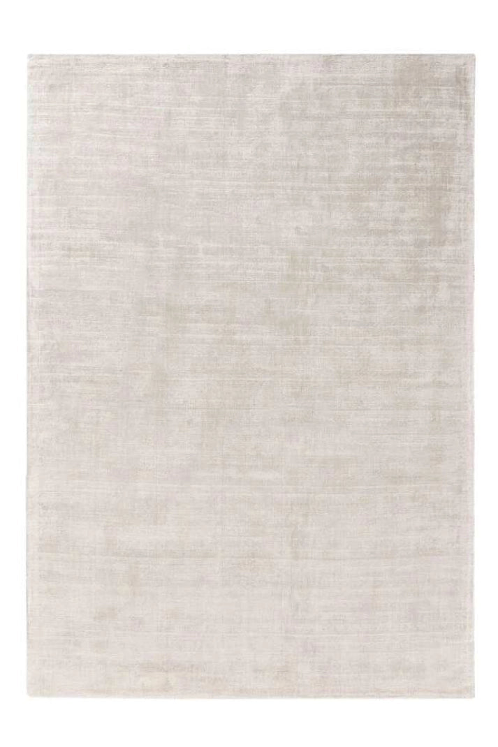 Viskose-Teppich Nova Hellgrau