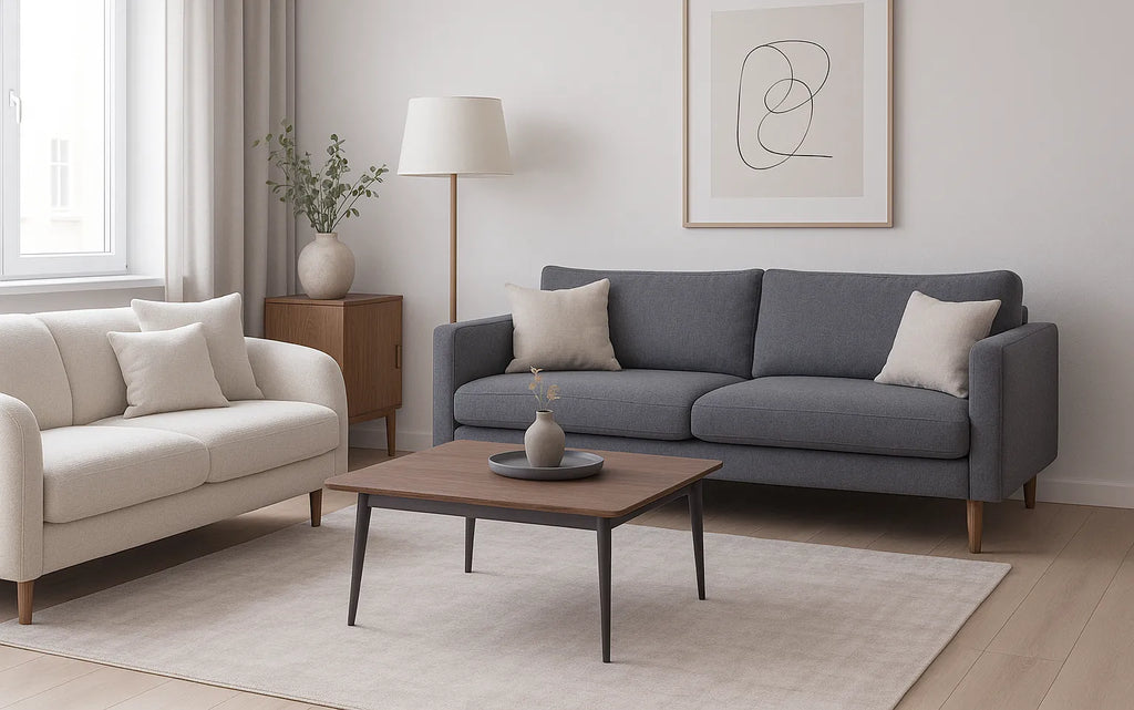 Килимок віскоза Luxury 110 Ivory / Taupe, Modern-Loft 