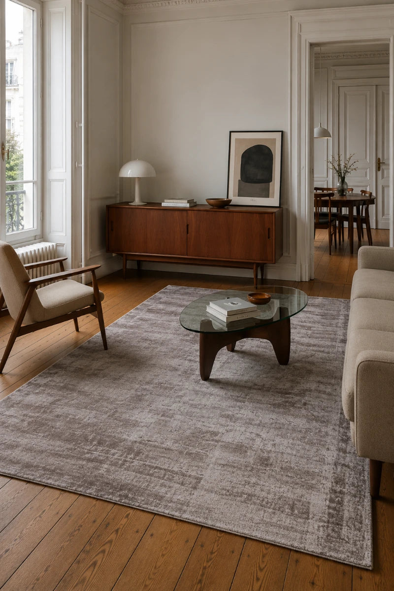 Viskoseteppich Raaja – 100% Viskose, Kurzflor handgewebt | carpetz.de