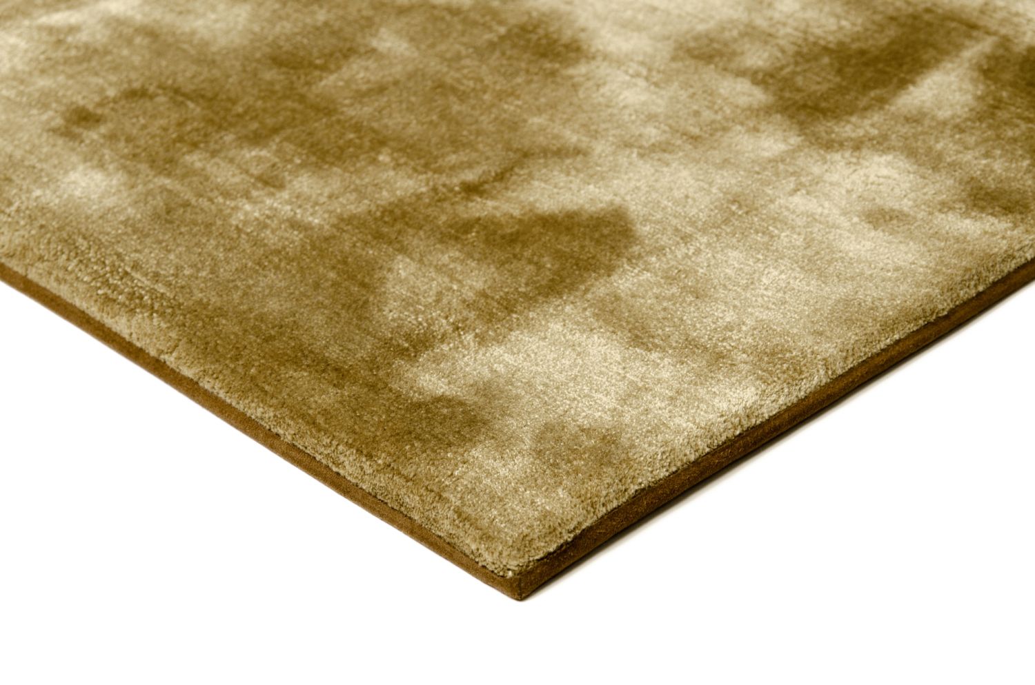 Tapis Lyocell sur mesure - Elias Bronze