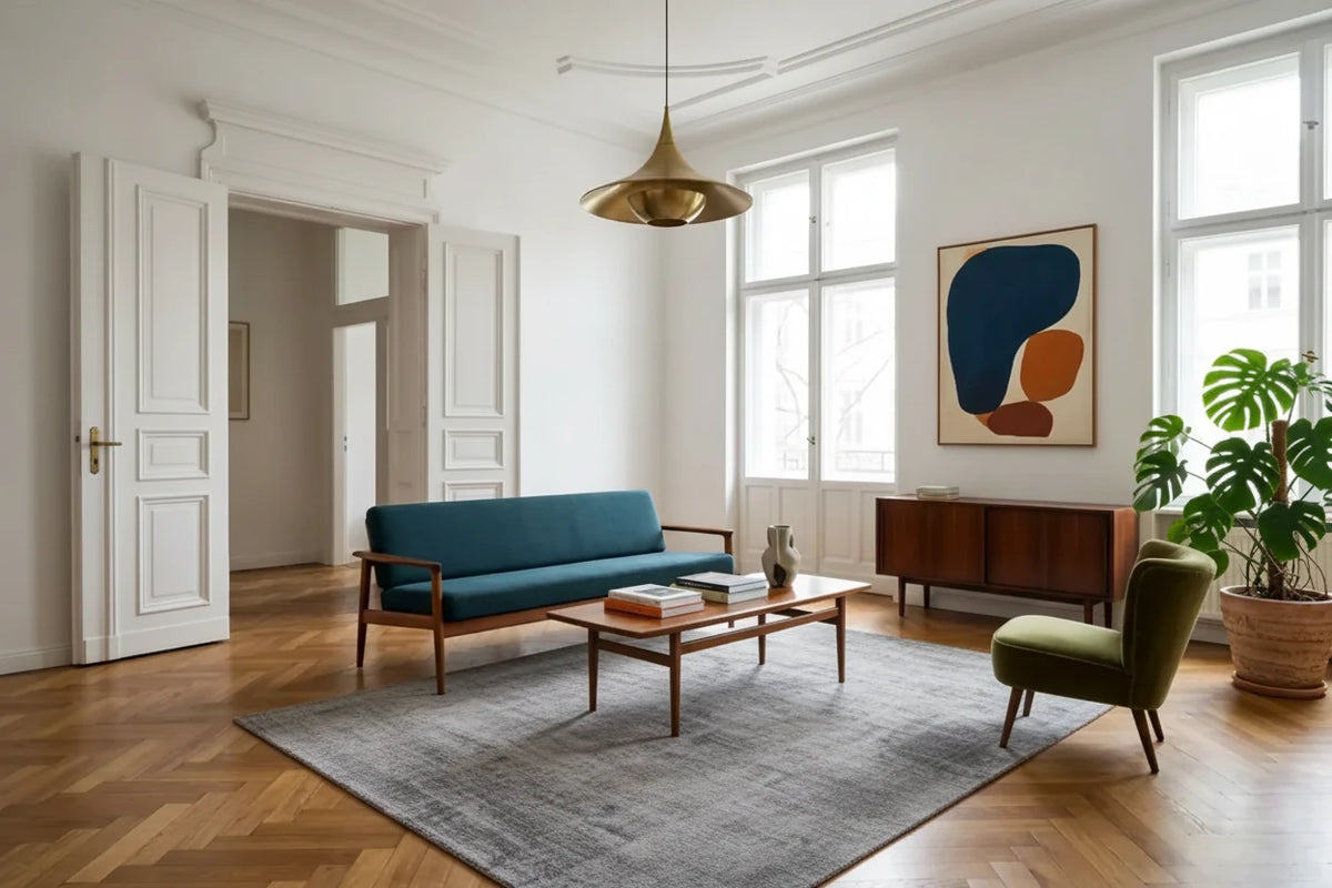 Килим Люкс 110 віскоза, сірий