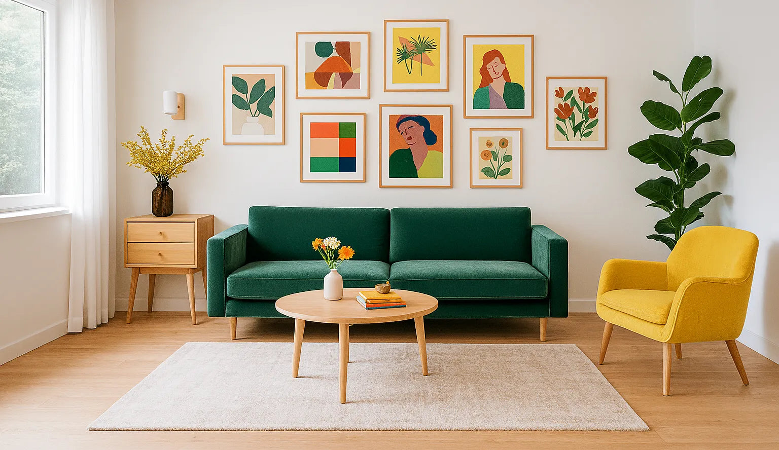 Килимок віскоза Luxury 110 Ivory / Taupe, Modern-Loft 