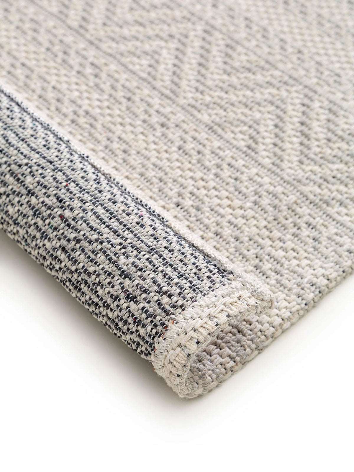 Baumwollteppich waschbar, Hellgrau / Cooper – carpetz