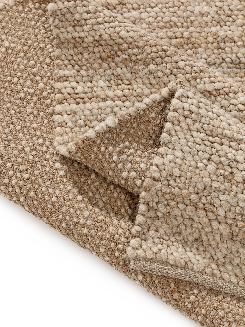 Wollteppich Finn, Beige