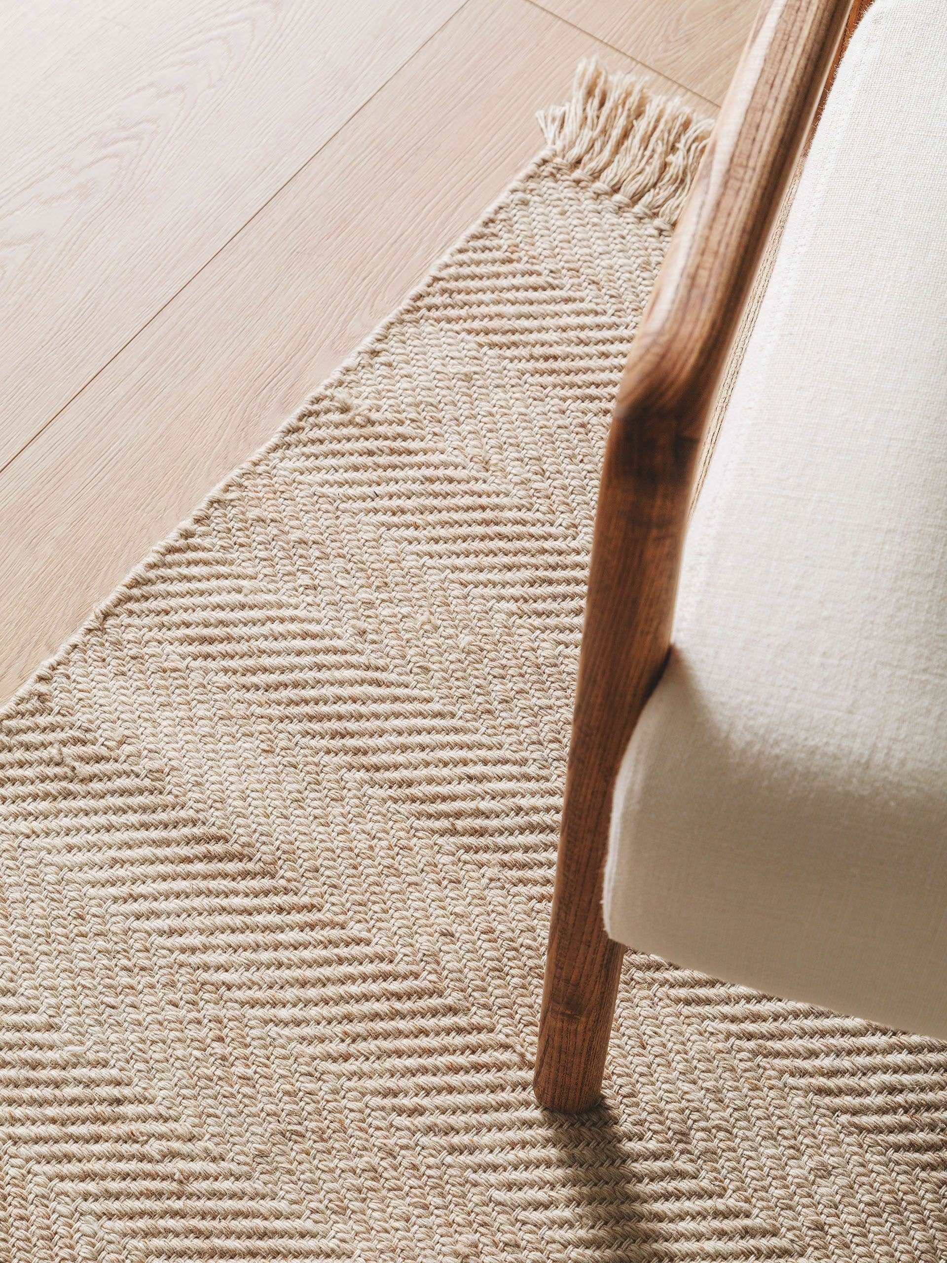 Wollteppich Lars, Beige