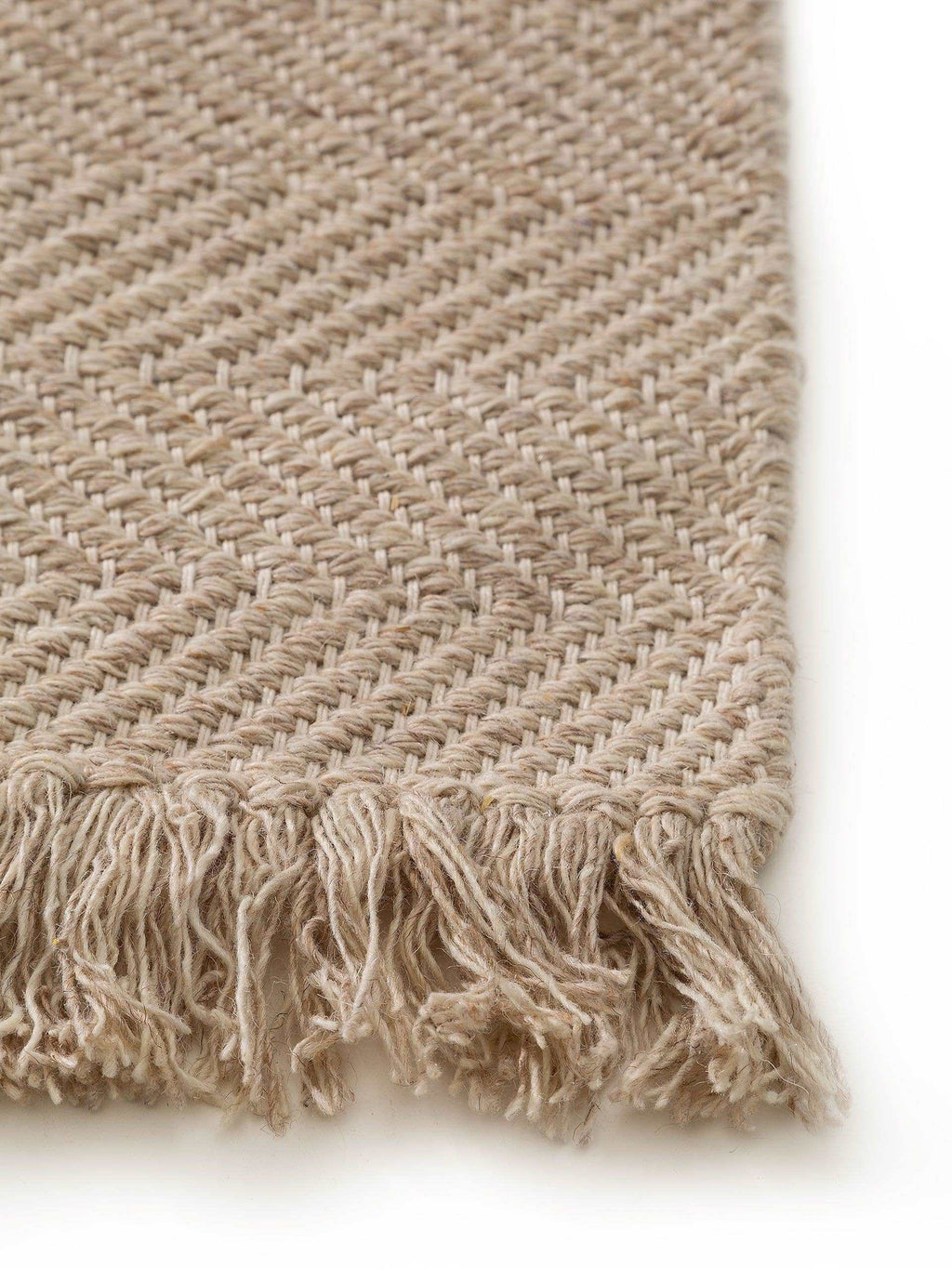 Wollteppich Lars, Beige