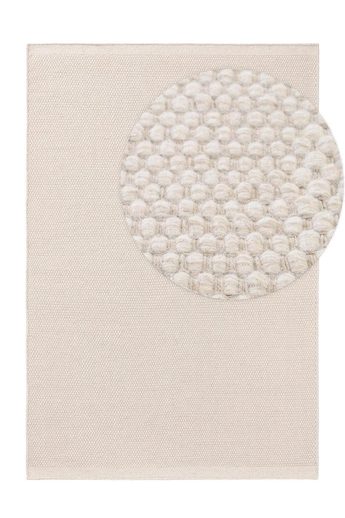 Wollteppich Rocco, Weiß - carpetz