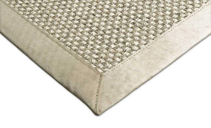Teppich Sisal Cuadro hellbeige - carpetz