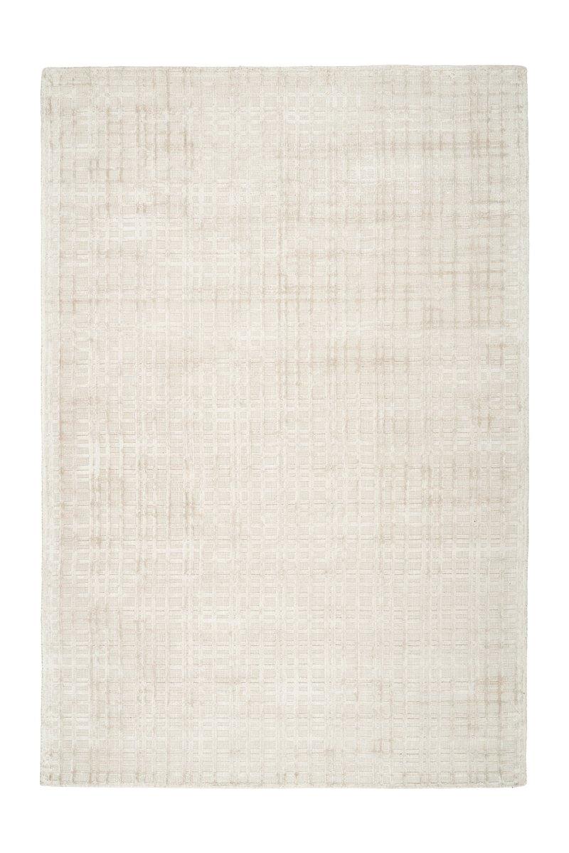 Teppich Karma 125 Beige / Silber Modern-Loft, Viskose - carpetz