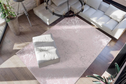 Carpet Bijou 125, high pile - taupe / silver 