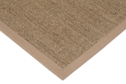 Made-to-measure sisal carpet - pure fabric, with fleece backing 100% natural 