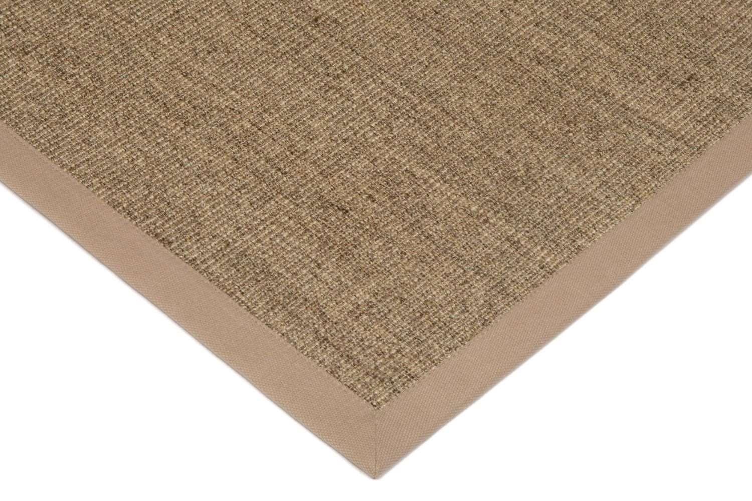 - with fleece 100% backing n pure Made-to-measure fabric, – sisal carpet carpetz