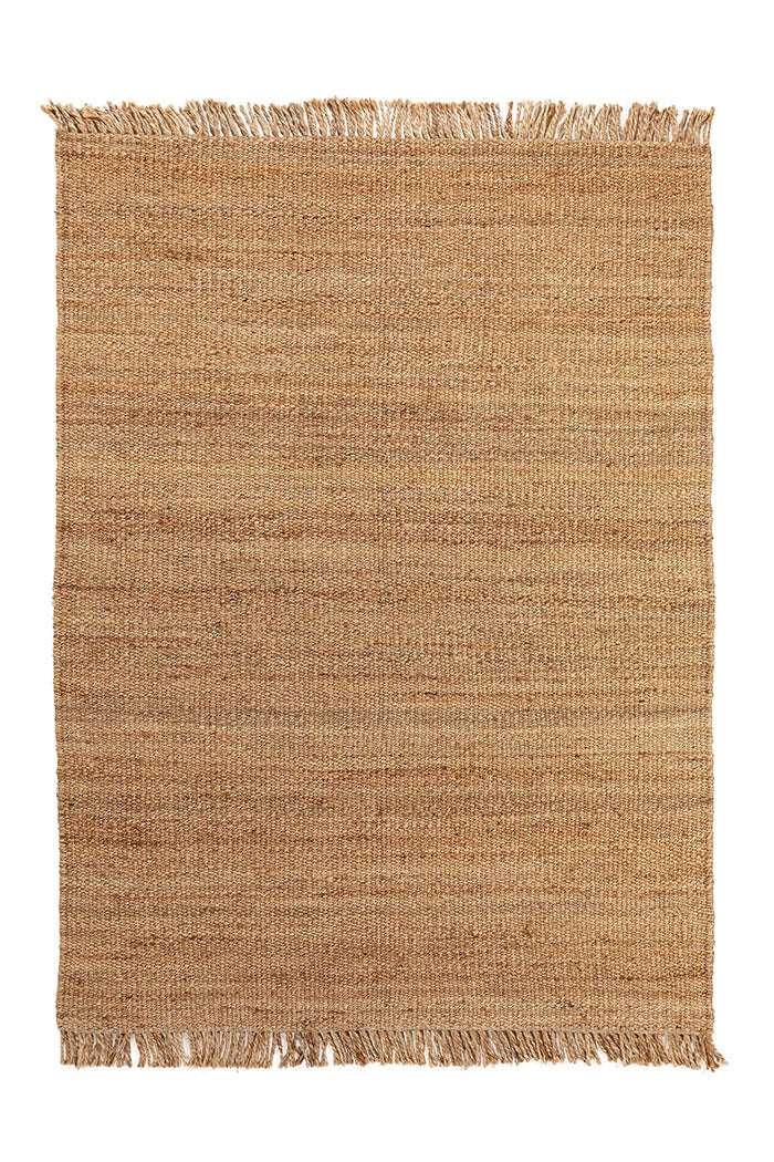 Juteteppich York, hellbraun